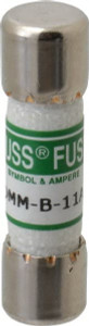 Bussmann 1,000 VAC/VDC, 11 Amp, Fast-Acting General Purpose Fuse 38.1mm OAL, 10mm Diam DMM-B-11A - 80687262