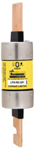 Bussmann 250 VAC/VDC, 80 Amp, Time Delay General Purpose Fuse Bolt-on Mount, 5-29/32" OAL, 100 at DC, 300 at AC (RMS) kA Rating, 1-7/64" Diam LPN-RK-80SPI - 92129717