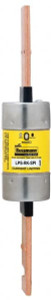 Bussmann 300 VDC, 600 VAC, 400 Amp, Time Delay General Purpose Fuse Bolt-on Mount, 295.3mm OAL, 100 at DC, 300 at AC (RMS) kA Rating, 1-39/64" Diam LPS-RK-400SPI - 92129998