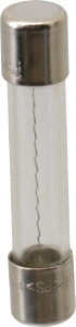 Ferraz Shawmut 250 VAC, 3 Amp, Fast-Acting Miniature Glass Fuse Clip Mount, 1-1/4" OAL, 1/4" Diam GGC3-MSC - 54008727