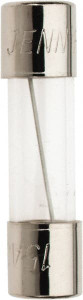 Ferraz Shawmut 32 VAC, 15 Amp, Fast-Acting Miniature Glass Fuse Clip Mount, 1" OAL, 1/4" Diam GGX15-MSC - 06432579