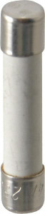 Ferraz Shawmut 250 VAC, 4 Amp, Time Delay Miniature Ceramic Fuse Clip Mount, 1-1/4" OAL, 1/4" Diam GSA4-MSC - 54009527