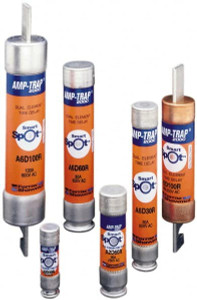 Ferraz Shawmut 250 VAC/VDC, 50 Amp, Time Delay General Purpose Fuse Clip Mount, 76mm OAL, 100 at DC, 200 at AC kA Rating, 13/16" Diam A2D50R - 54015656