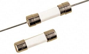 Ferraz Shawmut 250 VAC, 3.15 Amp, Fast-Acting Miniature Ceramic Fuse Clip Mount, 20mm OAL, 5mm Diam GSD3-15/100-MSC - 00177774