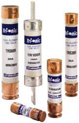 Ferraz Shawmut 600 VAC/VDC, 250 Amp, Time Delay General Purpose Fuse Clip Mount, 11-5/8" OAL, 100 at DC, 200 at AC kA Rating, 2-9/16" Diam TRS250R - 54006630