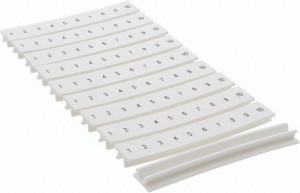 Schneider Electric Terminal Block Marking Strip Use with Linergy TR Series Terminal Blocks NSYTRAB610 - 69684090