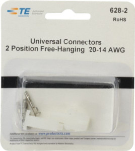 TE Connectivity Free Hanging Connector Kit 628-2 - 07522014