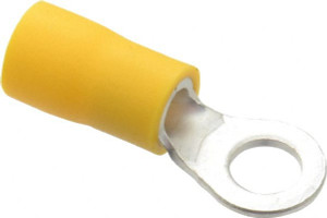 IDEAL 12-10 AWG Partially Insulated Crimp Connection Circular Ring Terminal #10 Stud, Tin Plated Brass Contact 83-2341 - 02651503