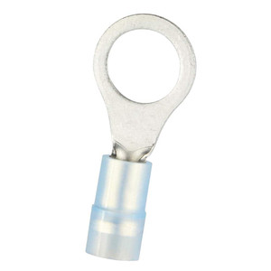 Value Collection Ring Terminals, Terminal Type: Circular, Insulation Type: Partially Insulated, Connection Type: Crimp, Compatible Wire Size (AWG): 16-14, Compatible Wire Size (sq mm): 1.5-2.5 (mm), Stud Size (mm): 8.40 RNYD2-8 - 14736599