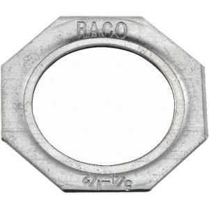 Hubbell RACO Electrical Enclosure Accessories, For Use With: Conduit, Steel Box, Accessory Type: Reducing Washer, Material: Steel, Compatible Conduit Size (Inch): 1-1/4 - 1/2 1368 - 90315987
