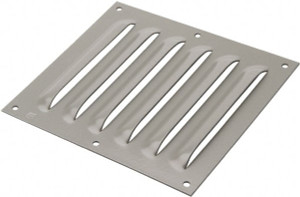 nVent HOFFMAN Electrical Enclosure Steel Louver Plate Kit For Use with Fresh Air Enclosures AVK34 - 68601681