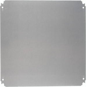 Schneider Electric Electrical Enclosure Steel Mounting Plate For Use with 500 (H) x 500 (W) Floor Standing Enclosure, RoHS Compliant, Includes Mounting Hardware & Mounting Plate NSYMM55 - 69683514