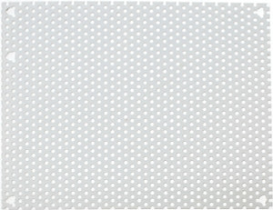 Cooper B-Line 6-7/8" OAW x 8-7/8" OAH Powder Coat Finish Electrical Enclosure Perforated Panel 10" x 8" Box, 16 Gauge Steel, Use with 1084-12CHC/1084-12CHCS/1086-12CHC 11698965 - 87585535