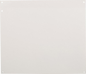 Cooper B-Line 12-7/8" OAW x 14-7/8" OAH Powder Coat Finish Electrical Enclosure Nonperforated Panel 16" x 14" Box, 14 Gauge Steel, Use with 161410-12CHC/16146-12CHC/16146-12CHCS/16146-12CHQRC/16146-12LC/16146-12SC/16146-FTC 78205179390 - 60614724