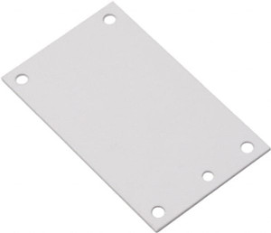 nVent HOFFMAN 4-7/8" OAW x 4-7/8" OAH Powder Coat Finish Electrical Enclosure Junction Box Panel 6" x 6" Box, 14 Gauge Steel, Use with A606CH/A606CHEMC/A606CHFTC/A606CHNF/A606CHQR/A606LP/A606NF/A606SC/D664IS/D666IS A6P6 - 68601137