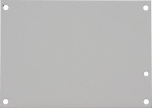 nVent HOFFMAN 4-7/8" OAW x 6-7/8" OAH Powder Coat Finish Electrical Enclosure Junction Box Panel 8" x 6" Box, 14 Gauge Steel, Use with A864CHSCFG/A864PHC/A864PHCW A8P6 - 68601566