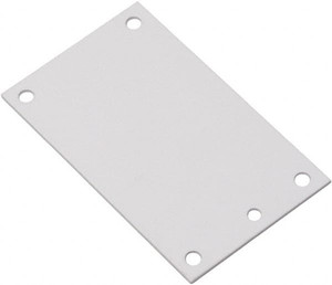 nVent HOFFMAN 13" OAW x 13" OAH Powder Coat Finish Electrical Enclosure Nonperforated Panel 16" x 16" Box, 12 Gauge Steel, Use with A161606LP/A161608LP/A16H16ALP/A16H16ALP3PT A16P16 - 68601178