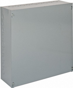 Cooper B-Line NEMA 1 Steel Junction Box Enclosure with Screw Flat Cover 18" Wide x 18" High x 6" Deep 78205123030 - 64051071