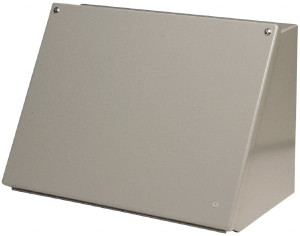 Cooper B-Line NEMA 12, 13 Steel Standard Enclosure with Hinge Sloped Cover 16" Wide x 12" High x 9-5/32" Deep, Dirt-tight & Dust-tight 78205141002 - 60614575