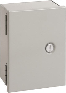 nVent HOFFMAN NEMA 1 Steel Junction Box Enclosure with Hinge Flat Cover 10" Wide x 12" High x 6" Deep A12N106 - 68600543