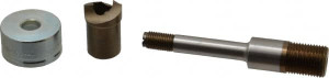 Greenlee 0.885 Inch Hole Diameter, Round, Knockout Punch Unit Battery and Hydraulic Operated, 10 Gauge Max in Stainless Steel 745H-1/2 - 60060225