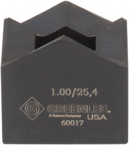 Greenlee Square Punch 1" Hole Length x 1" Hole Width 60017 - 04224978
