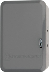 Intermatic 24 hr Indoor Digital Electronic Timer Switch 28 On/Off, 120/208/240/277 VAC, 50/60 Hz, ET1125C - 02168334
