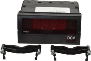 Simpson Electric 3-1/2 Digits, Digital LED, DC Voltmeter, Panel Meter 50/60 Hz, 10 Megohms, 120 VAC, 20 VDC, Red F35-1-13-0 - 00056770