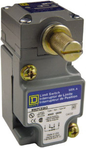 Square D SPDT, NC/NO, 600 Volt, Screw Terminal, Roller Lever Actuator, General Purpose Limit Switch 9007C52N - 69532596