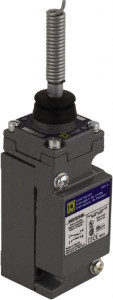 Square D SPDT, NC/NO, 600 VAC at 1.20 Amp, 600 VDC at 0.10 Amp, Screw Terminal, Steel Spring Actuator, General Purpose Limit Switch 1, 2, 4, 6, 12, 13, 6P NEMA Rating, IP66 IPR Rating 9007C54K - 59760280