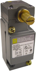 Square D DPDT, NC/NO, 600 VAC at 1.20 Amp, 600 VDC at 0.10 Amp, Screw Terminal, Rotary Head Actuator, General Purpose Limit Switch 1, 2, 4, 6, 12, 13, 6P NEMA Rating, IP66 IPR Rating 9007C68T10 - 59760207