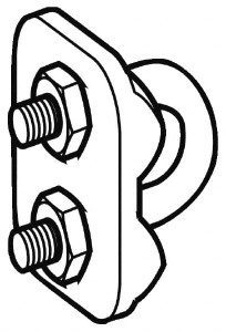 Telemecanique Sensors 7.2 Inch Long, Limit Switch Cable Support For Use with Preventa XY2 XY2CZ523 - 69672350