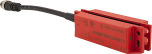 Telemecanique Sensors 2NO/NC Configuration, 24 VDC, 100 Amp, Plastic Noncontact Safety Limit Switch 0.15m Cable Length, 25mm Wide x 13mm Deep x 88mm High, IP67 Ingress Rating XCSDMP501L01M12 - 69533156