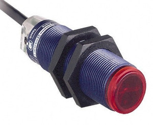 Telemecanique Sensors Cable Connector, 2m Nominal Distance, Shock and Vibration Resistant, Polarized Retroreflective Photoelectric Sensor 12 to 24 VDC, 500 Hz, PBT, 1.89 Inch Long x 0.71 Inch Wide XUB9APANL2 - 59759431