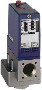 Telemecanique Sensors 1/4 Inch NPT (Female) Connector, 10 Bar Sensor, Shock and Vibration Resistant, Control Circuit Pressure Sensor 1.7 Inch Long x 35mm Wide, IP66, For Use with OsiSense XM XMLB010A2S13 - 69670289