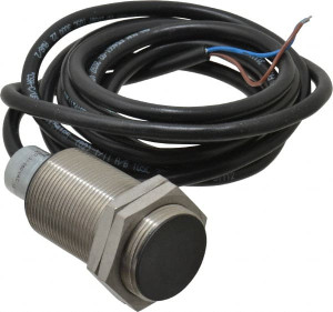 Eaton Cutler-Hammer NPN, 10mm Detection, Cylinder Shielded, Inductive Proximity Sensor 2 Wires, IP67, 20 to 250 VAC, M30x1 Thread, 2.73 Inch Long E57LAL30A2 - 00330753