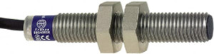 Telemecanique Sensors NPN, PNP, 1mm Detection, Cylinder, Inductive Proximity Sensor 2 Wires, IP67, 24 to 210 VDC, 24 to 240 VAC, M8x1 Thread, 50mm Long XS1M08MA230 - 69657229