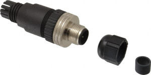 Brad Harrison - Molex 4 Amp, Male Straight Field Attachable Connector Sensor and Receptacle 30 VAC, 36 VDC, IP67 Ingress Rating 8A5006-31 - 09541632