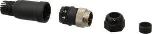 Brad Harrison - Molex 8 Amp, Male Straight Field Attachable Connector Sensor and Receptacle 600 VAC/VDC, IP67 Ingress Rating 1A5006-34 - 09542366