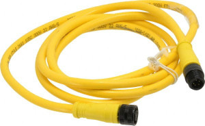 Brad Harrison - Molex Female to Male Cordset Sensor and Receptacle 250 VAC/VDC, 6 Ft. Long Cable, IP68 Ingress Rating 775030D02F060 - 09541269
