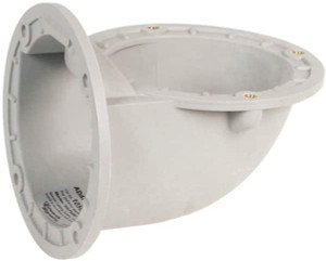 Edwards Signaling 5 Inch Long, 4-1/2 Inch High, Shock Resistant, Visual Signal Device Mounting Bracket For Use with 105 Series Flashing Beacon 105BM - 65888943