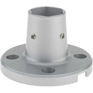 Square D 2.44 Inch Long x 3.94 Inch Wide, Visual Signal Device Mount Base For Use with XVC6 XVCZ02 - 68619824
