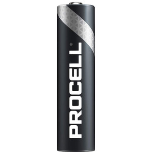 Duracell Procell Size AAA, Alkaline, Standard Battery 1.5 Volts, Button Tab Terminal 40941742 - 81412959