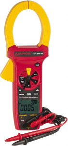 Amprobe ACDC-3400 IND, CAT IV, CAT III, Digital True RMS Clamp Meter with 2.2441" Clamp On Jaws 750 VAC, 1000 VDC, 1000 AC/DC Amps, Measures Voltage, Capacitance, Current, Frequency, Resistance ACDC-3400 IND - 51314060