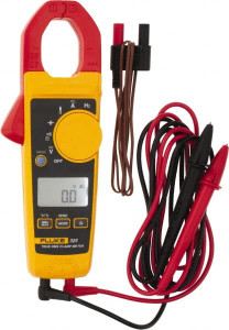 Fluke 325, CAT IV, CAT III, Digital True RMS Clamp Meter with 1.18" Clamp On Jaws 600 VAC/VDC, 400 AC/DC Amps, Measures Voltage, Capacitance, Continuity, Frequency, Resistance, Temperature FLUKE-325 - 65577975