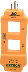 Extech Orange Electrical Test Equipment Line Separator Use with Clamp Meters 480172 - 96749957