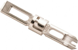 Fluke Silver Electrical Test Equipment Punch Down Tool Blade Use with D814, D914, D914S Punchdown Tools 10178600 - 39016100