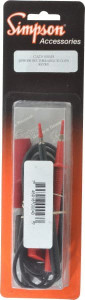 Simpson Electric Electrical Test Equipment Probe Set Use with Analog Multimeters 00043 - 02460855