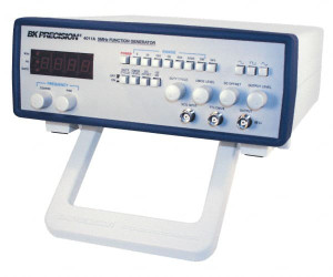 B&K Precision -20 dB, 50 Ohm, 20 MHz Sine Wave, LED Display Function Generator 10 ppm Wave Accuracy, 20 dB Amplitude, 20 MHz Max Wave Form, Includes Instruction Manual, Line Cord, Output Cable with BNC to Alligator Clips MODEL 4010A - 48661540