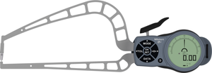 Mitutoyo External Digital Caliper Gauge, 0-50mm - 209-955